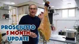 Curing Prosciutto Ham 5 Month Update