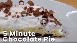 5 Minute Chocolate Pie