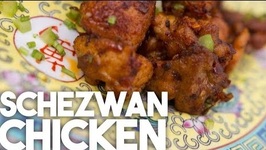 SCHEZWAN CHICKEN - Restaurant style Indo CHINESE Spiced Recipe