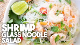 Heathy And Quick Shrimp Glass Noodle Salad