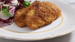 Breaded and Fried Chicken Cutlets