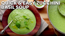 Quick and Easy Zucchini-Basil Soup