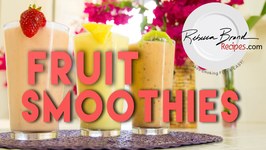 Healthy Fresh Fruit Smoothie Recipes -Strawberry - Banana And More