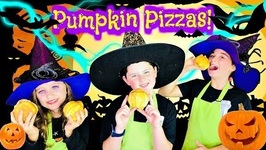 How To Make Oozing Pumpkin Pizza / Fun Kids Pizza Recipe