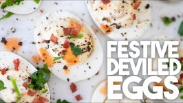 Festive Deviled Eggs