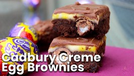 How To Make Cadbury Creme Egg Brownies
