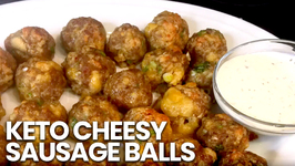 Keto Cheesy Sausage Balls