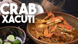 Crab Xacuti - Spiced Coconut Curry - Kravings