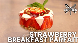 Strawberry Breakfast Parfait -  Breakfast Recipe
