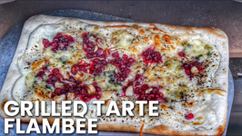 Grilled Tarte Flambèe From My Gmg Pelletgrill