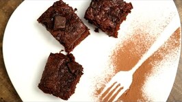 Ragi And Oats Brownies Healthy Chocolate Recipe Beat Batter Bake With Upasana