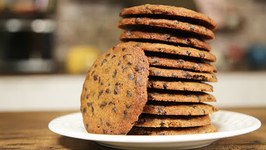 How To Make Chocolate Chip Biscuit - Easy Biscuit - Nick Saraf's Foodlog