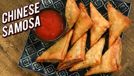 How to Make Chinese Samosa Recipe - Crispy Vegetable Samosa - Snack Recipe - Varun