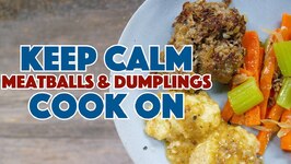 Meatballs And Dumplings 1930 Depression Era Recipe - Old Cookbook Show