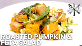 Roasted Pumpkin And Feta Salad / Easy Dinner Recipe