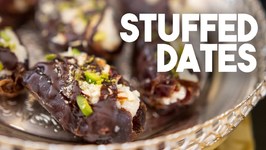 Stuffed Dates - Easy No Cook Recipe - Kravings