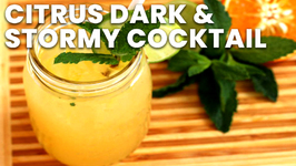 Cocktail : Citrus Dark and Stormy Cocktail