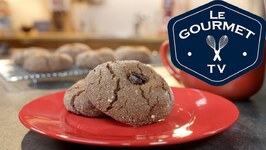 Cocoa Peanut Butter Cookies with Jam
