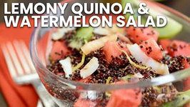 Lemony Quinoa And Watermelon Salad