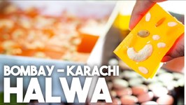 Easy Bombay Karachi Halwa Recipe / Corn Flour Or Rubber Halwa