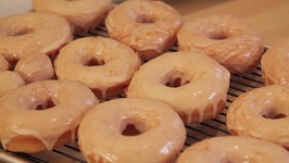 Homemade Glazed Yeast Donuts