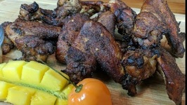 Jamaican Jerk Chicken Wings Recipe on the Traeger Grill / Review of Zeust BBQ Light