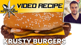 How To Make Krusty Burgers