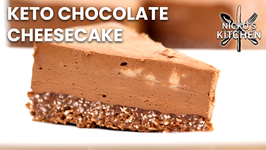 Keto Chocolate Cheesecake/ No Bake Low-Carb Dessert