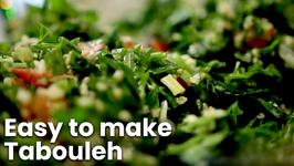 Easy to make Tabouleh - Parsley and Mint Salad