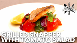Grilled Snapper With Tomato Salad / Low Carb Recipe