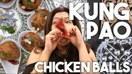 KUNG PAO CHICKEN Meatballs - New Years Eve Special