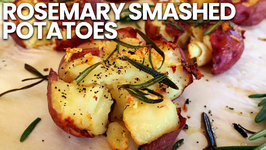 Side Dish Recipe- Rosemary Smashed Potatoes