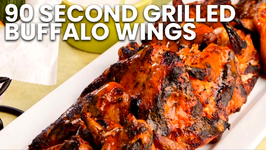 90 Second Grilled Buffalo Wings