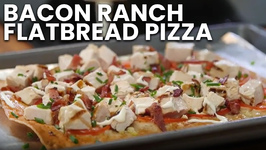 Bacon Ranch Flatbread Pizza