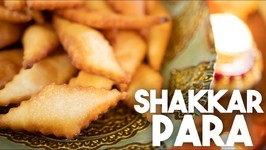 Shakkar Para Or Shankar Pali - Crispy Fried Cookie - Kravings