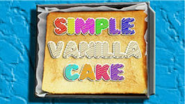 Simple Vanilla Cake  Recipe (How To)