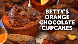 Betty's Orange Chocolate Cupcakes -Halloween