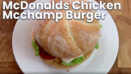 McDonalds Chicken Mcchamp Burger