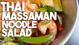 THAI MASSAMAN Noodle Salad - Easy Weeknight Gluten Free Meal