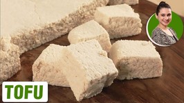 How To Make Tofu - Homemade Tofu Recipe - Soya Paneer - Vegan Recipes - Basic Cooking - Ruchi