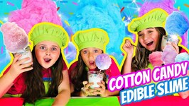 DIY Cotton Candy Edible Slime - Slime You Can Eat - DIY Edible Slime Recipe