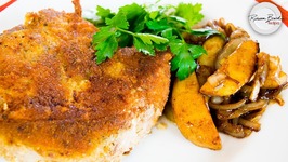 Most Crispy Juicy Pork Chop - In The World With Pear Onion Marmalade