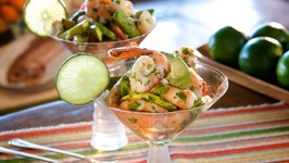 Spicy Mexican Shrimp & Avocado Cocktail