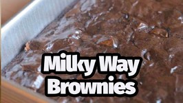 Upgrade Boxed Brownie Mix With Milky Way Candy Bars