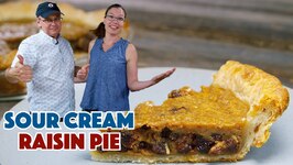 1943 Sour Cream Raisin Pie Recipe - Old Cookbook Show