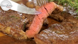 Rib Eye Steak Reverse Sear For Perfect Cooking - Extra Tender - No Thermometer Method