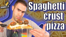 Spaghetti Crust Pizza