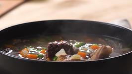 Beef Barley Soup (Stovetop or Pressure Cooker)