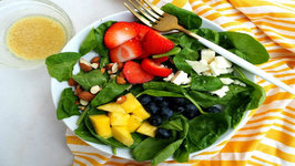 Salad Recipe - Berries, Almond And Mango Salad