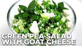 Green Pea Salad With Goat Cheese